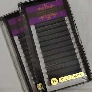 Mixed YY C Curl Lash tray size 9 - 13